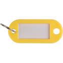 Q-CONNECT key tags pack of 10 yellow