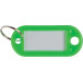 Q-CONNECT sleutelhanger, pak van 10 stuks, groen