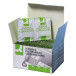 Q-CONNECT lingettes de nettoyage, usage multifonctionnel, boîte de 100 sachets