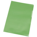 Q-CONNECT Green Plastic Document Wallet 120 Microns Pack of 10