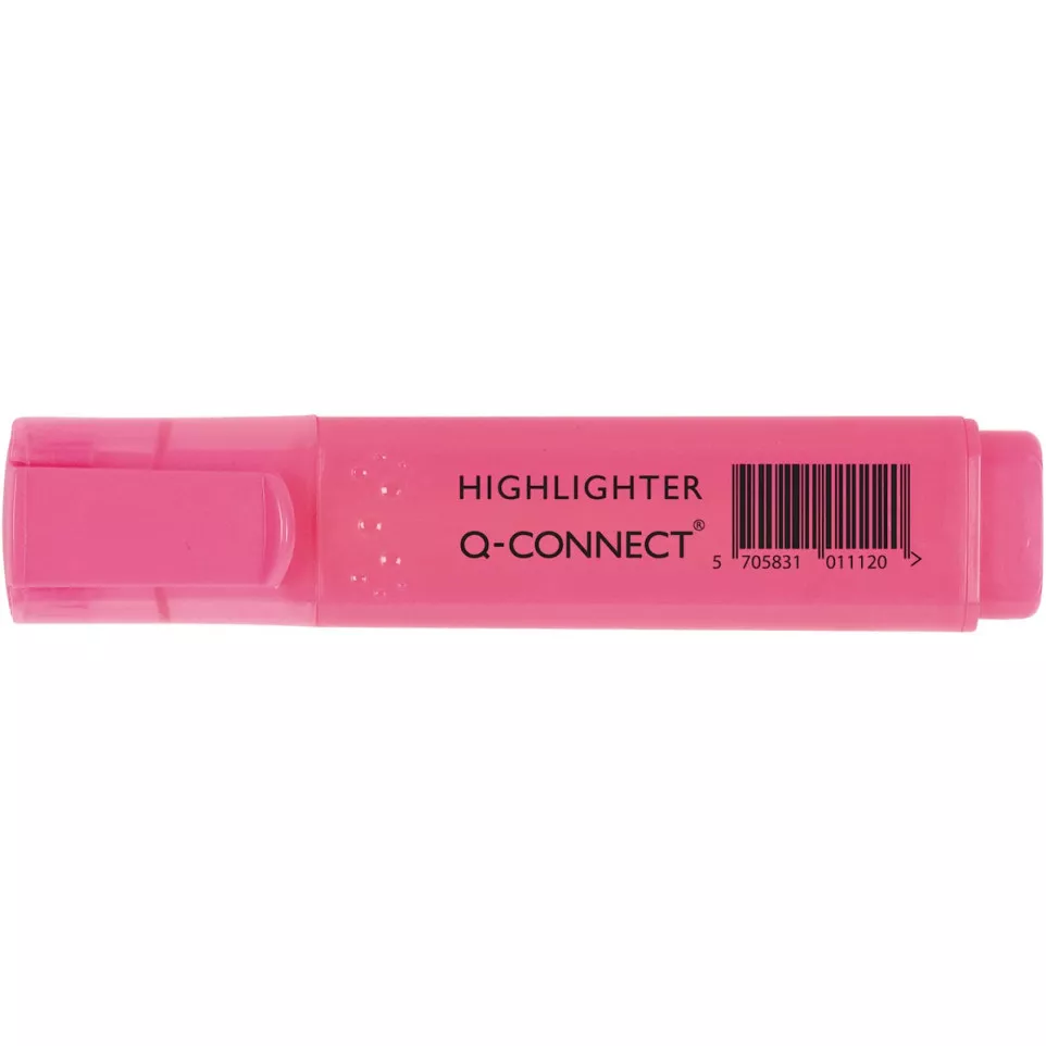 Q-CONNECT markeerstift, roze