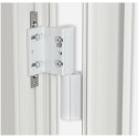 Scharnier Dr Hahn KT-RV 2 lamellen Moer 16/3mm schroef 50mm RAL9001 creme / pce