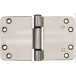 Breed scharnier 89x152mm voor deuren met bekleding / pce