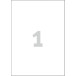 Avery Magneetetiketten, ft 210 x 297 mm, doos van 5 stuks