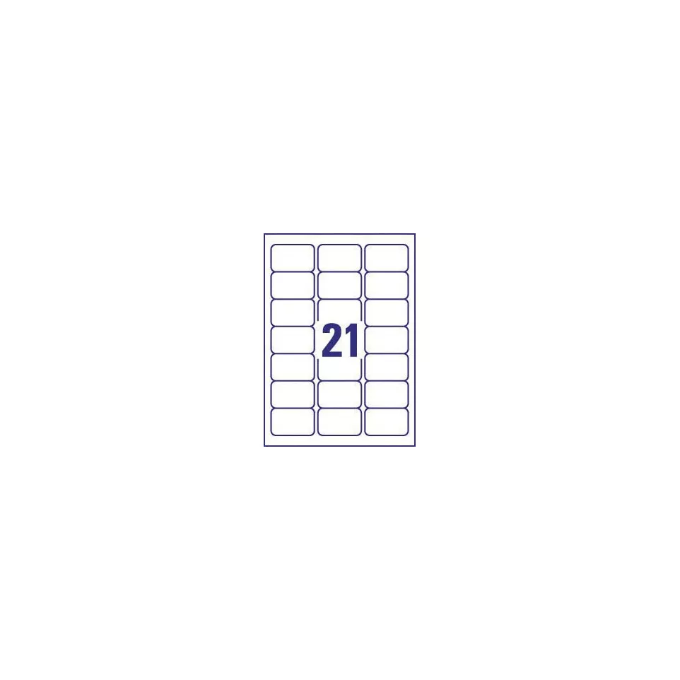 Avery J8160-10 Address Labels 63.5 x...