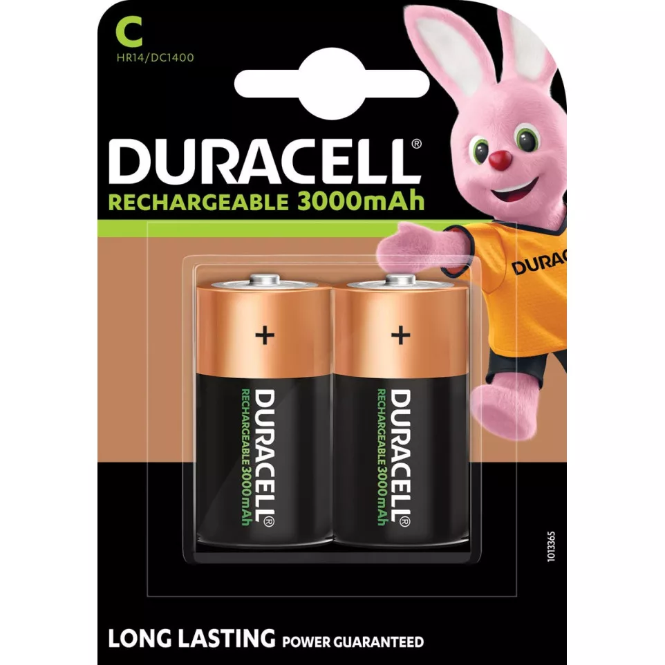 Duracell oplaadbare batterijen C,...