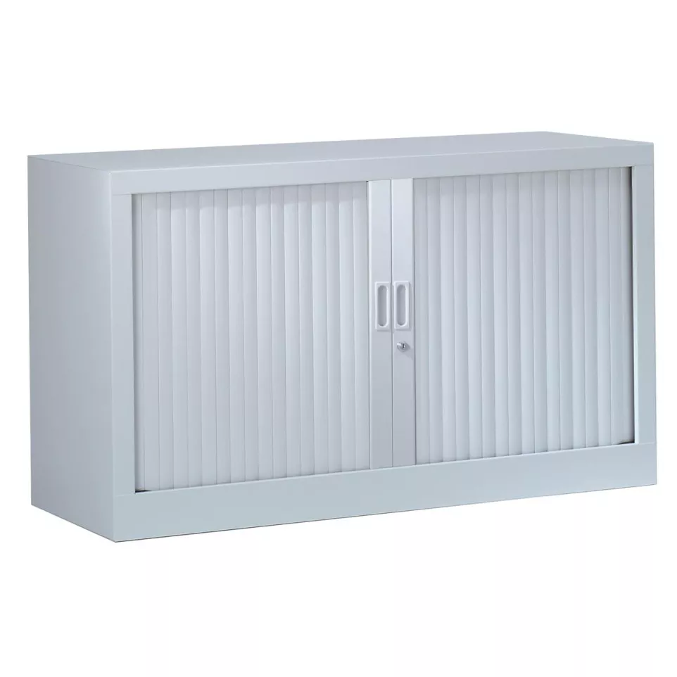 Tambour Door Cabinet, 69.5 x 120 x 43...