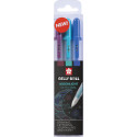Sakura Gelly Roll Moonlight Gel Pens Set of 3 Galaxy Colors