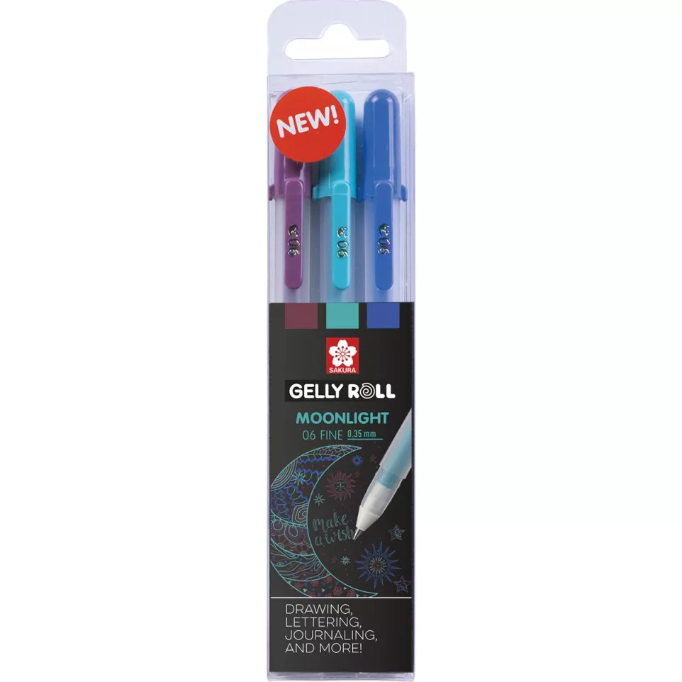 Sakura Gelly Roll Moonlight Gel Pens...