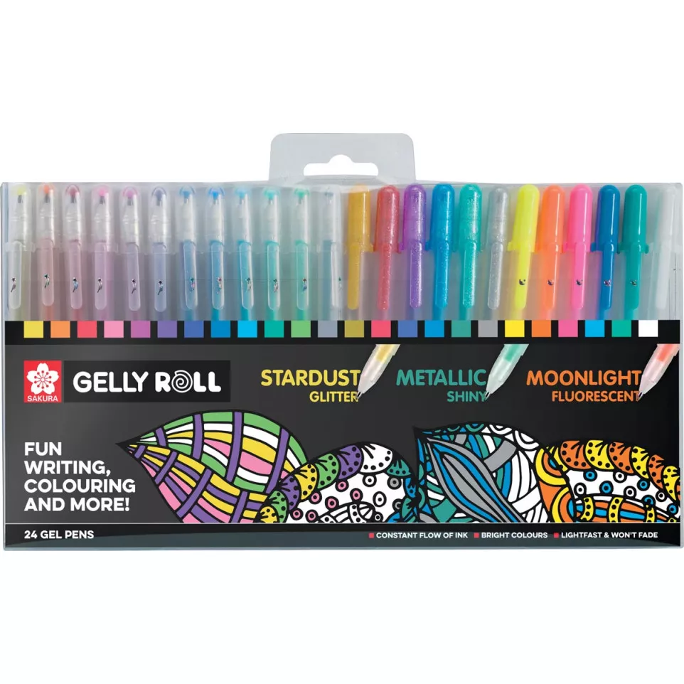 Sakura roller Gelly Roll Mix, etui...