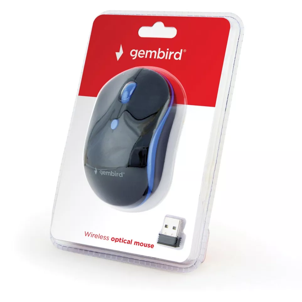 Gembird Wireless Optical Mouse Blue