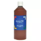 Gallery gouache, 500 ml bottle, dark brown
