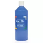 Gallery gouache, flacon de 500 ml, bleu foncé