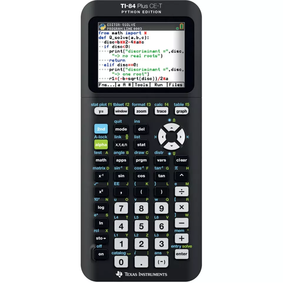 Texas calculatrice graphique TI-84...