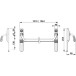 Barre antipanique JPM NORMA 900 mm pour serrure encastrée 72 PZ argent (sans serrure) / pce