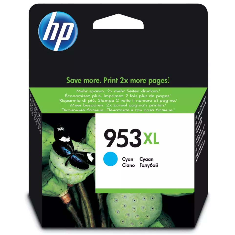 HP 953XL High Yield Cyan Original Ink...