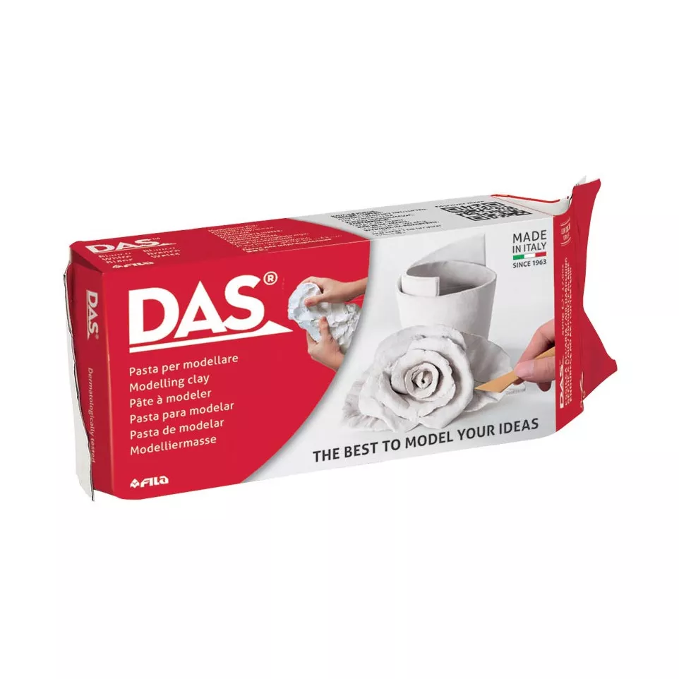 DAS White Air Dry Modelling Clay, 1...