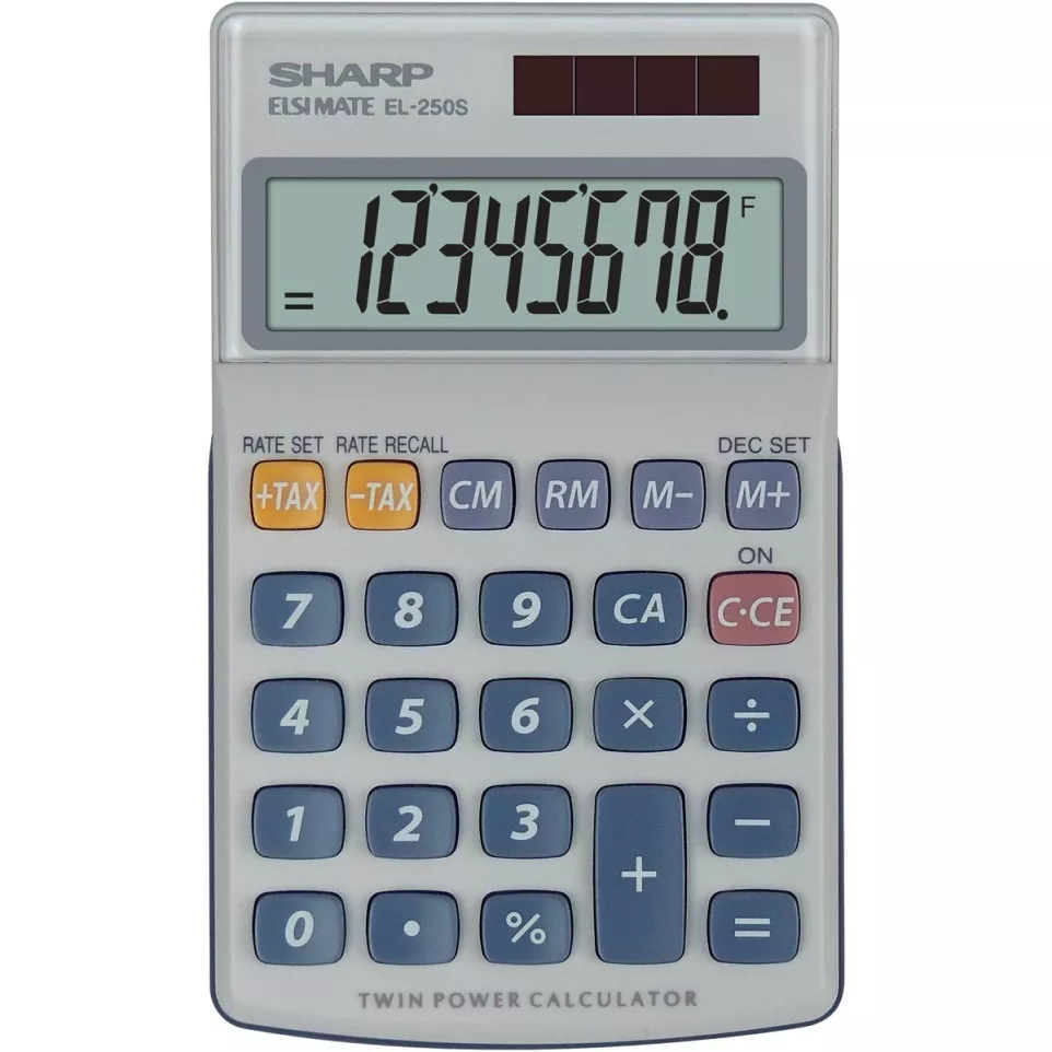 Sharp EL-250S Pocket Calculator