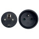 Perel 3 Meter Extension Cord for Netherlands