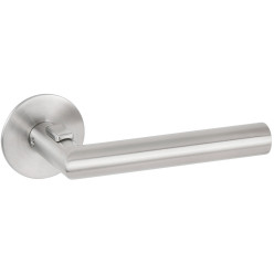 Garniture de poignées Fast Lock Basic 02 L90° Ø20 inox DIN R / pce