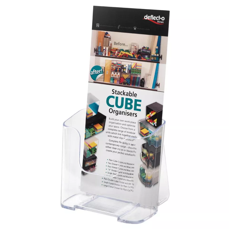 Deflecto 1/3 A4 Document Display Holder