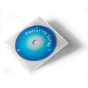 Durable Self-Adhesive CD/DVD Sleeves Pack of 100