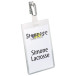 DURABLE Name Badge with Clip, Vertical, 90 x 60 mm