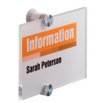 Durable plaque d'affichage...