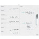 Desq Magnetic Weekly Planner and Notice Board, size 40 x 50 cm