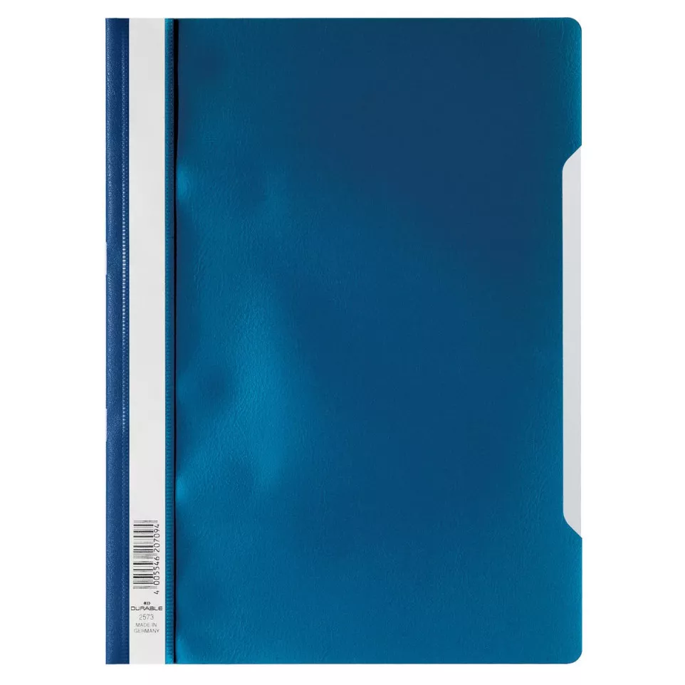 Durable farde à devis, ft A4, bleu foncé