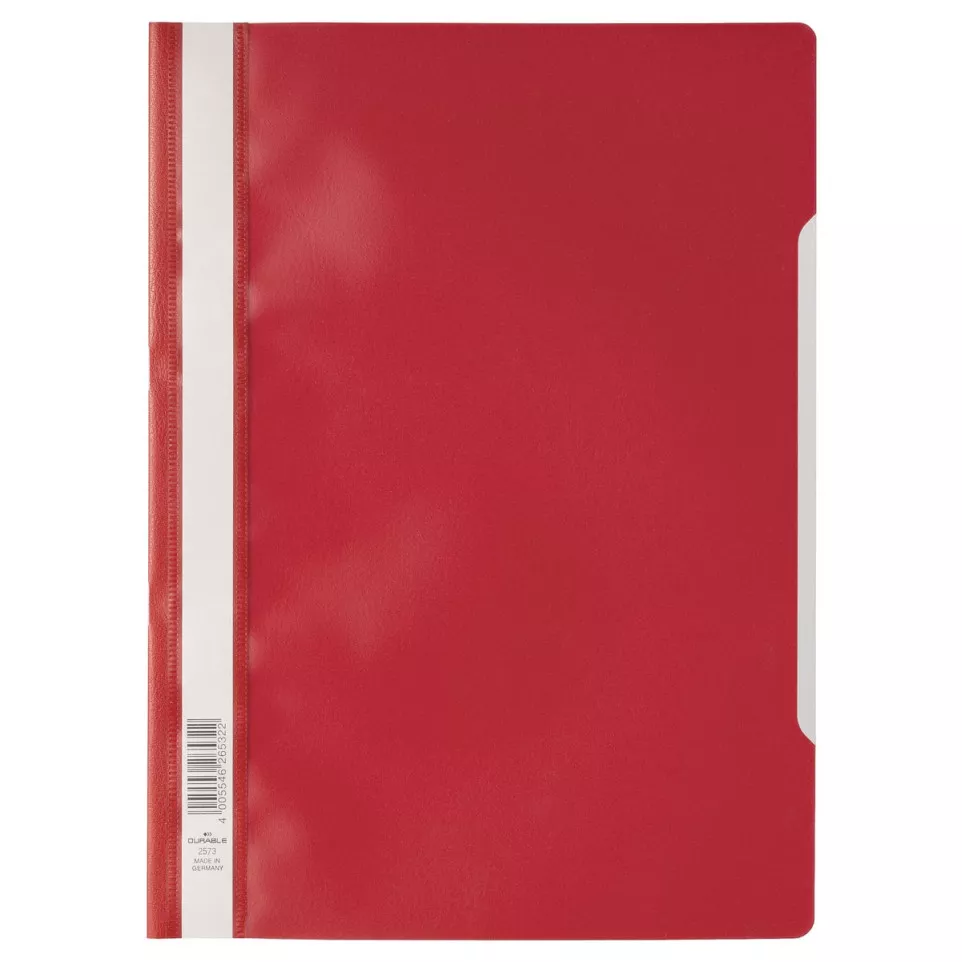 Durable farde à devis, ft A4, rouge