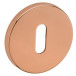 Paire d'entrées de clé rondes Ø52x5mm 4045 5S 160-PVD cuivre poli / PCE
