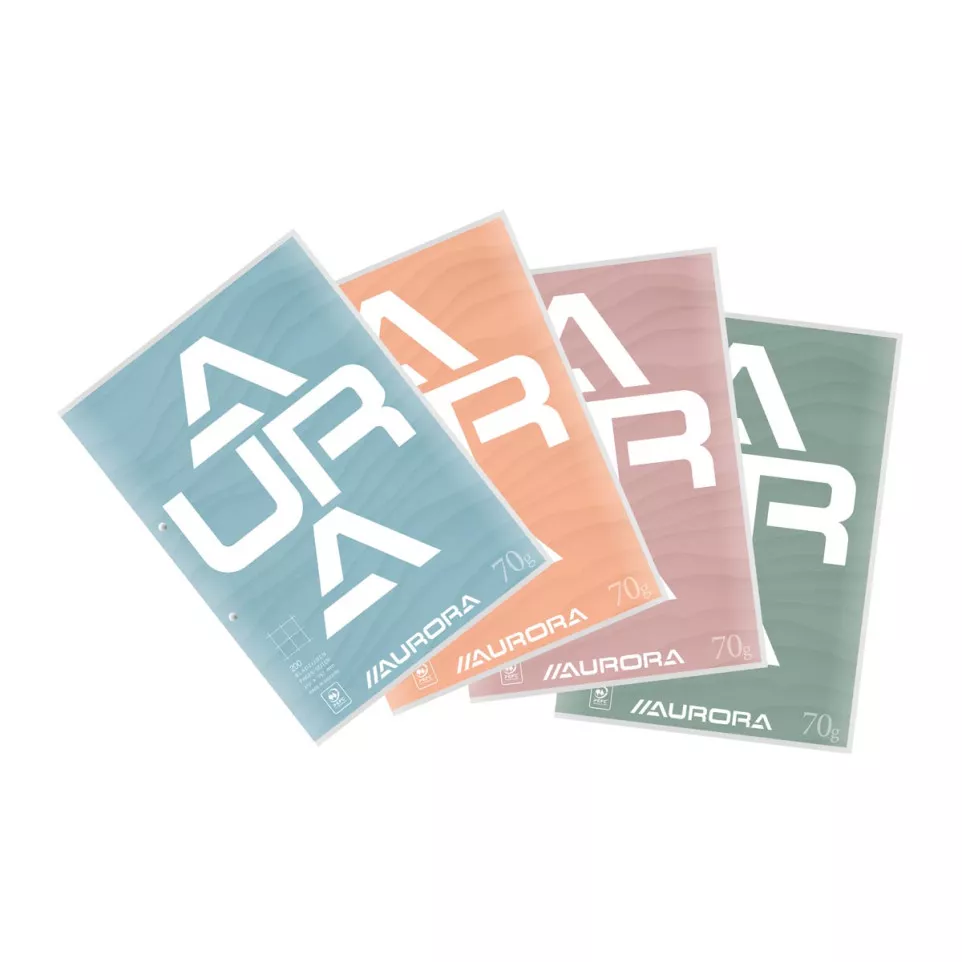 Aurora Splendid A4 Notepad, 70 gsm,...