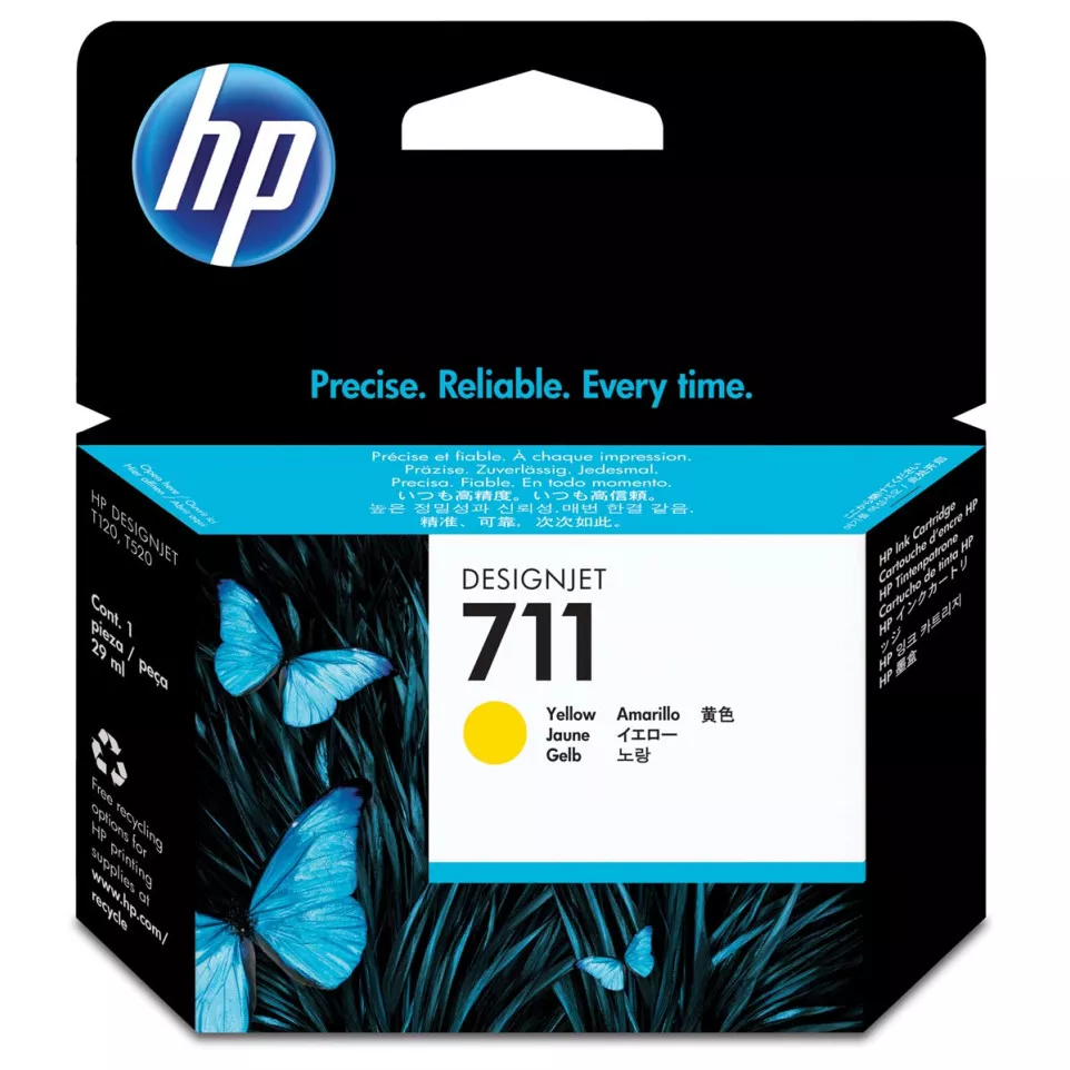HP cartouche d'encre 711, 38 ml, OEM...
