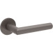 Pair of Door Handles on Round Rosettes 4152 5S 141 Titan per Piece