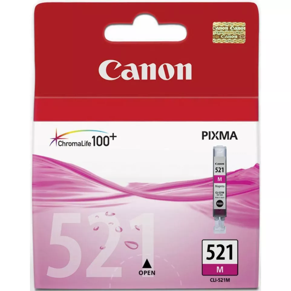 Canon CLI-521M Magenta Ink Cartridge...