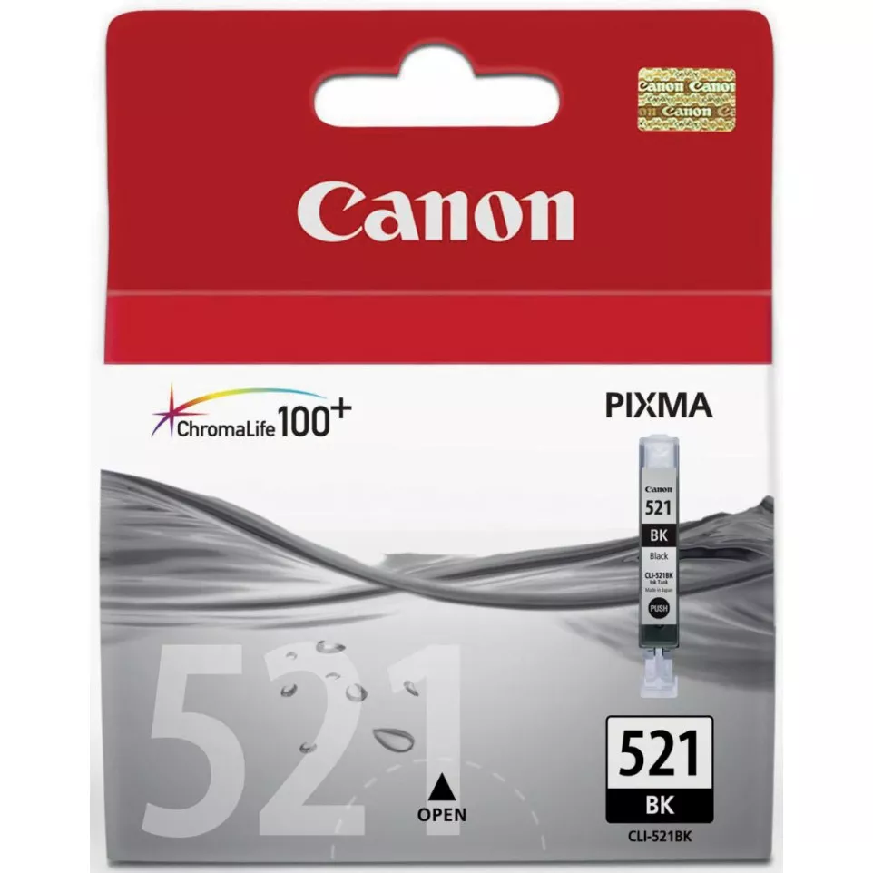 Canon CLI-521BK Photo Black Ink...