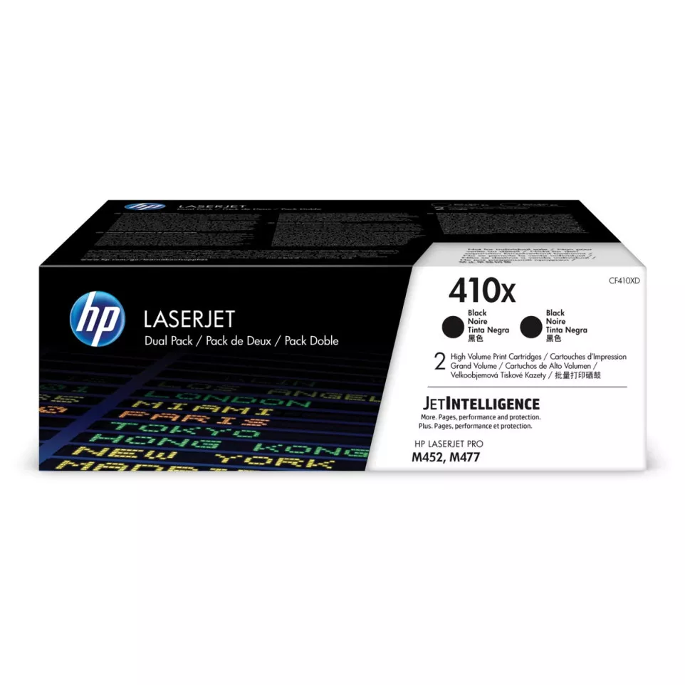 HP toner 410X, 6 500 pagina's, OEM...