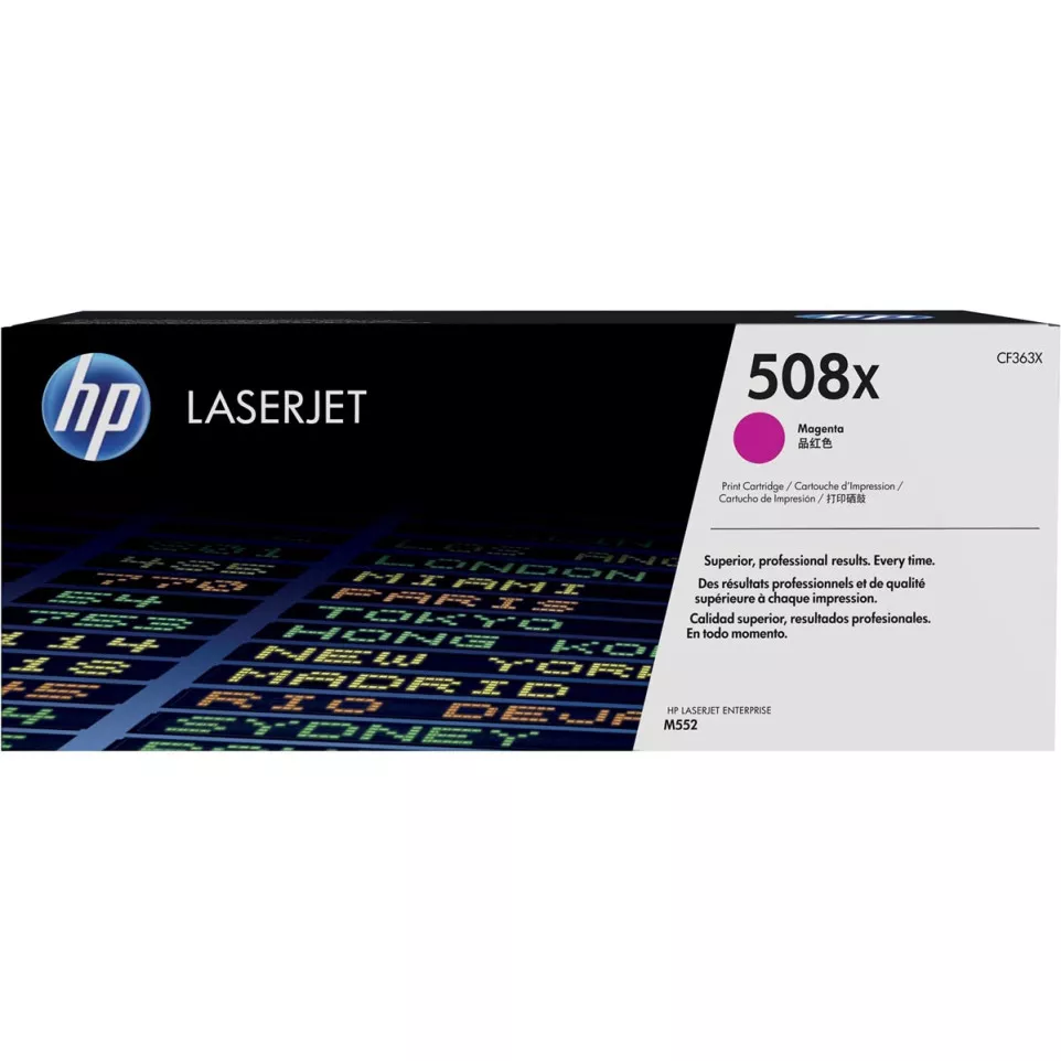 HP toner 508X, 9 500 pages, OEM...