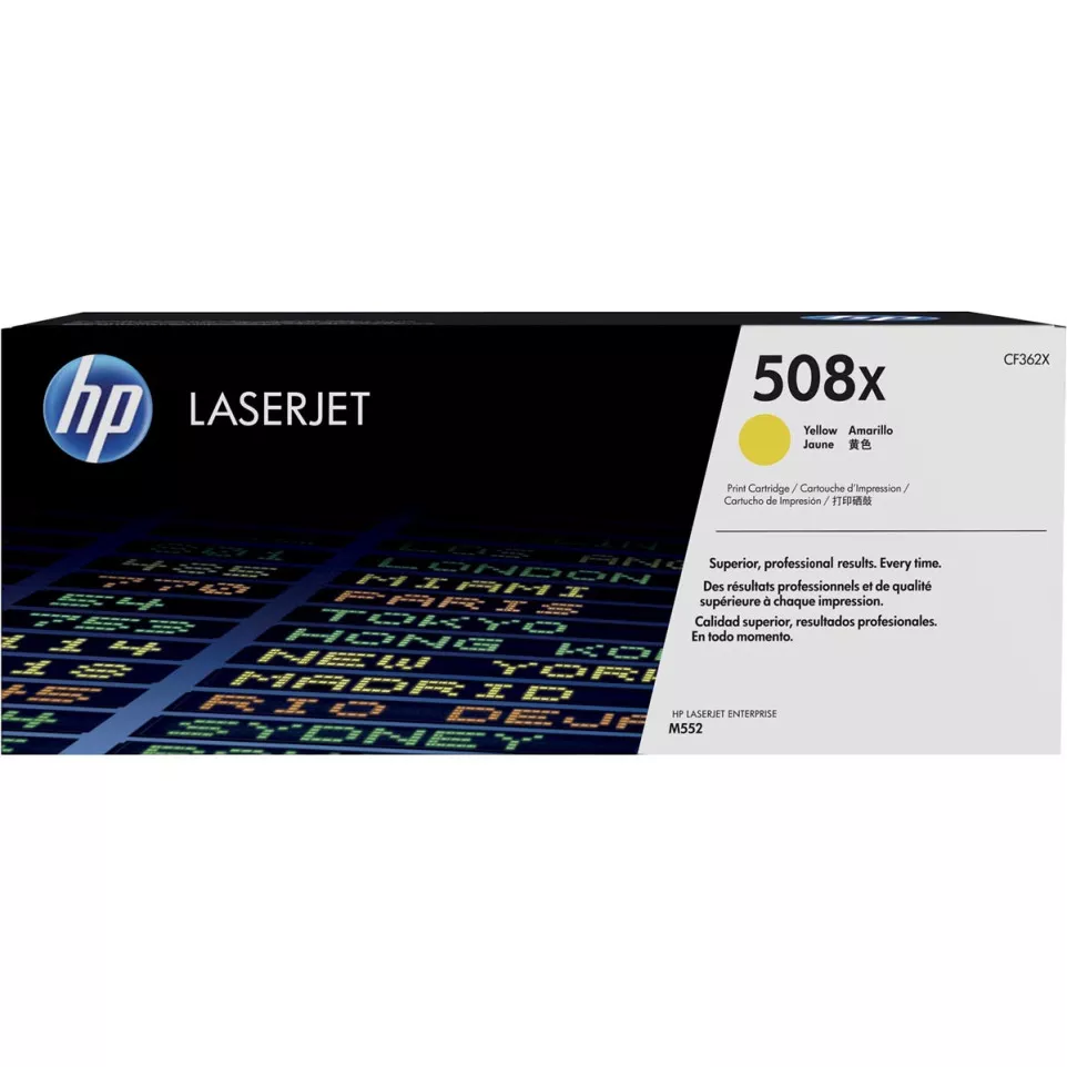 HP toner 508X, 9 500 pages, OEM...