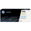 HP toner 508A, 5 000 pagina's, OEM CF362A, geel