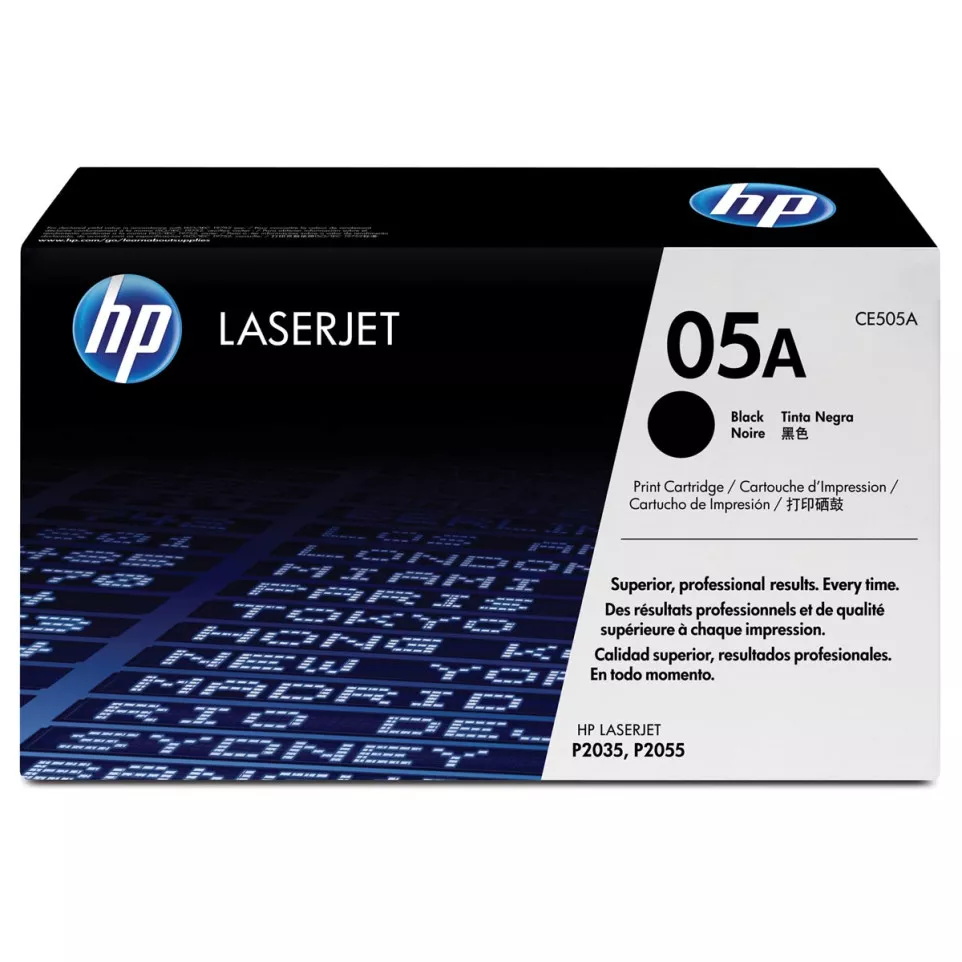 HP 05A Black Original LaserJet Toner...