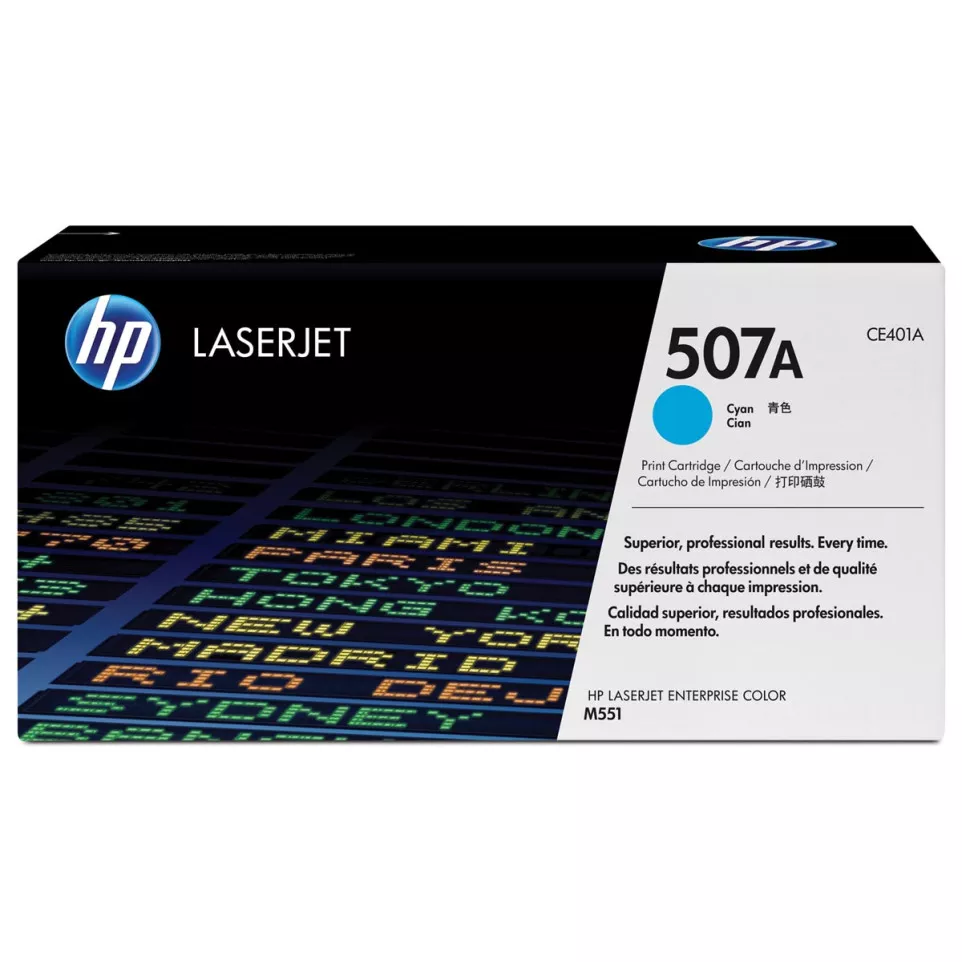HP toner 507A, 6 000 pagina's, OEM...