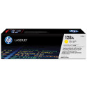 HP 128A Yellow Original LaserJet Toner Cartridge CE322A 1300 Pages