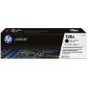 HP toner 128A, 2 000 pagina's, OEM CE320A, zwart