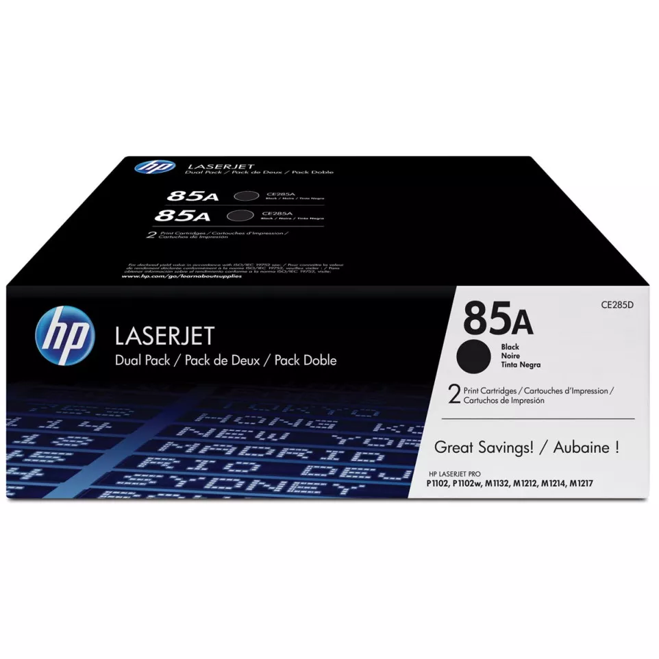 HP toner 85A, 1 600 pages, OEM...