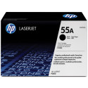 HP toner 55A, 6 000 pages, OEM CE255A, noir