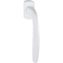 Hoppe New-York PSK handgreep voor handbediende schuifrail 40mm wit ral 9016 / pce