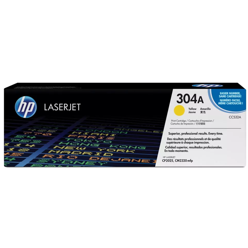 HP 304A Yellow Original LaserJet...