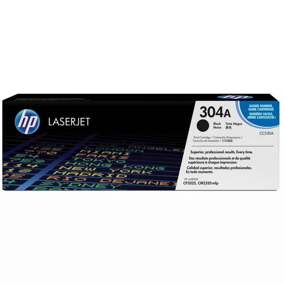 HP 304A Black Original LaserJet Toner...